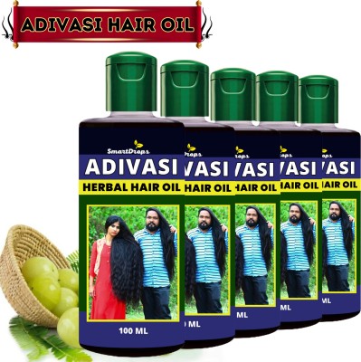 smartdrops Adivasi Nourishing Hair Oil with Indigenous Wisdom for Strength, Shine Hair Oil(500 ml)