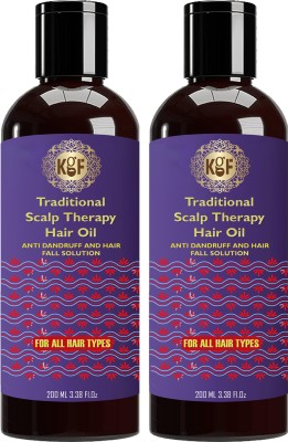 KGF Traditional Hair & Scalp Therapy Oil Hair Oil(400 ml)