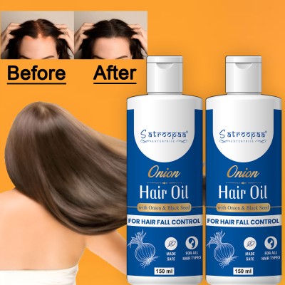 satroopaa onion oil | onion hair oil combo | best onion hair oil For Strong Hair Combo Hair Oil(300 ml)