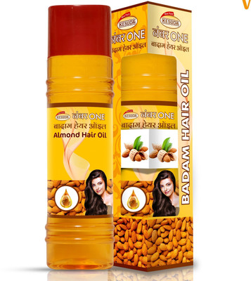 KESUDA No 1 Original Almond ( Badam ) Non Sticky Hair Oil for Hair Health Hair Oil(1 L)