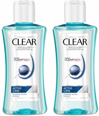 Clear Hair Oil 75 ML PACK OF 2 Hair Oil(150 ml)