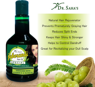 Dr. Saha`S Hair Oil Pack of 2 (120ml Each) Hair Oil(240 ml)