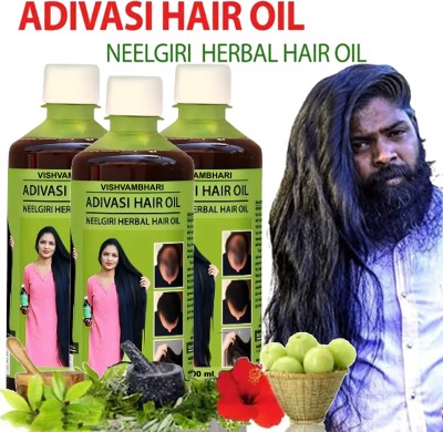 rosearth Adivasi NEELGIRI Pure Hair Growth/Hair Fall Control Oil For Men & Women, Hair Oil(300 ml)