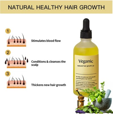 UPASTHIT Natural Hair growth oil for Frizz Control Smooth Hair Hair Oil(60 ml)