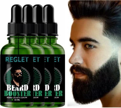 REGLET Beard Growth Oil - More Beard Growth, With Redensyl, 8 Natural Oil Hair oil Hair Oil(120 ml)