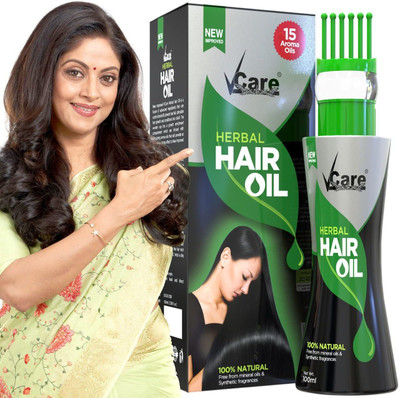 Vcare New Improved Herbal Hair Oil with Wounder cap Hair Oil(100 ml)