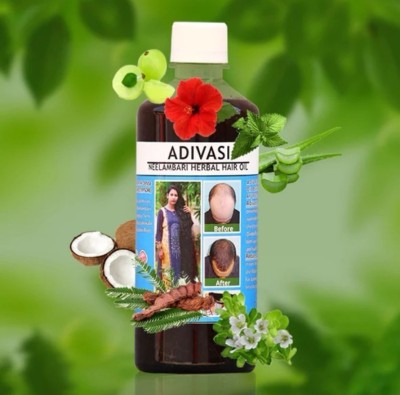 Adivasi original hair oil 250 ml. sb 7 Regrowth Anti Hair Fall Anti Dandruff Hair Oil(250 ml)