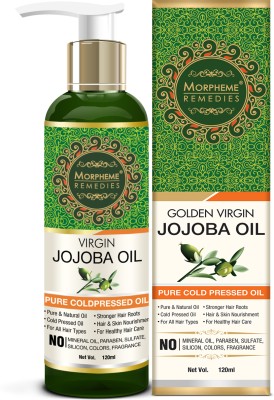 Morpheme Remedies Pure Virgin Jojoba Oil Hair Oil(120 ml)