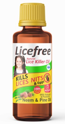 AALCAMY AAAL Lice Free Natural Lice Killer Oil (Kills Lice Nits & Eggs) Hair Oil(50 ml)