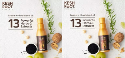 KESH ROOT hair oil pack of 2 Hair Oil(100 ml)