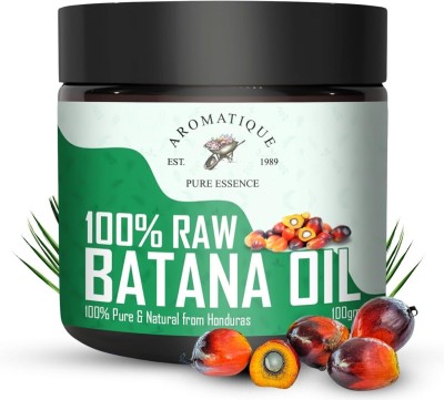 Aromatique Raw Batana Oil Unrefined Batana Oil for Hair Growth by Dr Sebi Hair & Skin Oil Hair Oil(100 g)