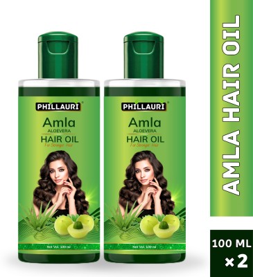 Phillauri Naturals Amla Gold Hair Oil, Amla & Aloevera Hair Oil(200 ml)