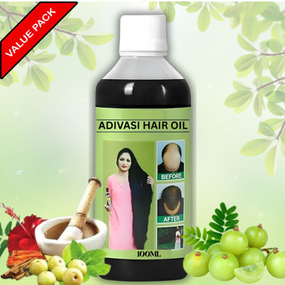 Adivasi Herbal Strong Roots Hair Oil | Prevents Hair-Fall | Hair Growth Hair Oil(200 ml)
