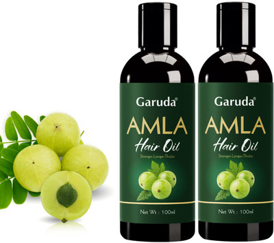 Garuda Amla Hair Oil – Rich in Vitamin C for Healthy Hair Growth - Pack of 2 Hair Oil(100 ml)