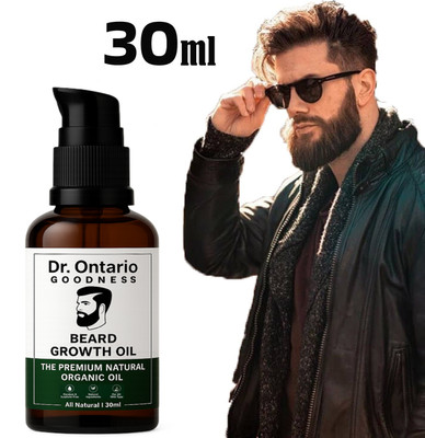 Ontario Advanced Beard Growth Oil With Argan Oil For Thicker And Healthier Hair OilAX40 Hair Oil(30 ml)