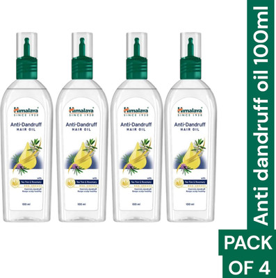 HIMALAYA anti dadfuf oil 100ml pack of 4 Hair Oil(12 ml)