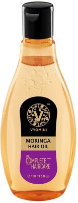 Vyomini Moringa Hair Oil for Hair Growth Pack of 3 Hair Oil(450 ml)