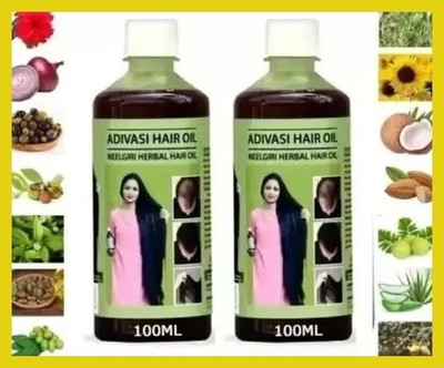 Adivasi Hair_Oil_,TULSI,AMLA HERBAL HAIR OIL(200ML) Hair Oil(200 g)