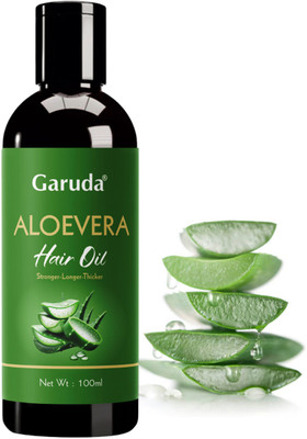 Garuda Aloe Vera Hair Oil – Natural Shine & Softness for Every Strand - Pack of 1 Hair Oil(100 ml)