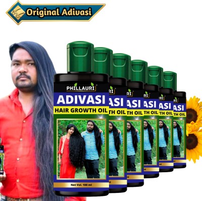 Phillauri Adivasi strong roots oil, privents hair fall good for hair growth Hair Oil(600 ml)