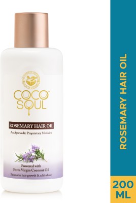 Coco Soul Rosemary Hair Oil with Virgin Coconut Oil From the Makers of Parachute Advansed Hair Oil(200 ml)