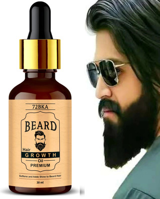72BKA Beard Growth Oil 13K Hair Oil(30 ml)