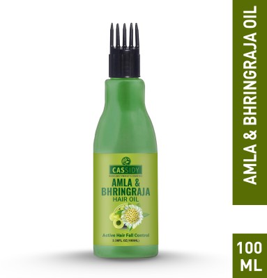 Cassidy AMLA & BHRINGRAJ HAIR OIL enriched with 6X Vitamin E, Reduces Hair Fall  Hair Oil(100 g)