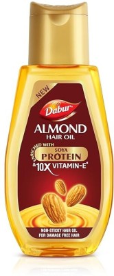 Dabur Almond Hair Oil Soya Protein 100ml Hair Oil(100 ml)