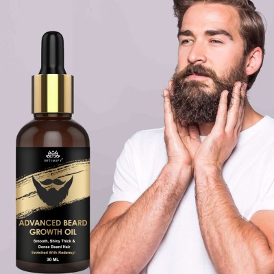 INTIMIFY Advanced Beard Growth Oil Faster Growth and Thick Beard Dadi Ke liye Oil Hair Oil(30 ml)