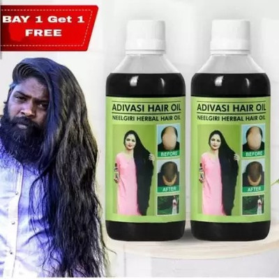 Adivasi HAND MADE hair oil Hair Oil(203 ml)