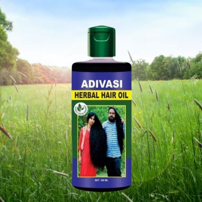 Adivasi Hair Oil for Thick and Smooth Hair Hair Oil(100 ml)