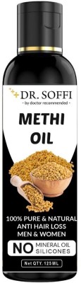 DR SOFFI Methi (Fenugreek) Hair Oil For Hair Growth,hair- fall control. Hair Oil(125 ml)