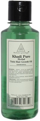 KHADI Pure Herbal Tulsi Hair Growth Oil Hair Oil(210 ml)