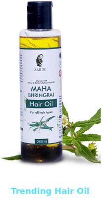 Zailie Herbal Invigorating Refreshing Gentle Complete Botanical Deep Strengthening Hair Oil(200 ml)