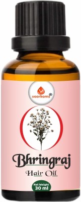 voorkoms Bhringraj Hair Oil for Hair Growth, Scalp Nourishment, and Reducing Hair Fall Hair Oil(30 ml)