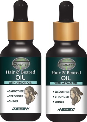 Sabates Beard Oil For Men / Effectively Controlling Frizz, DAMAGE REPAIR, Softer Beard Hair Oil(60 ml)