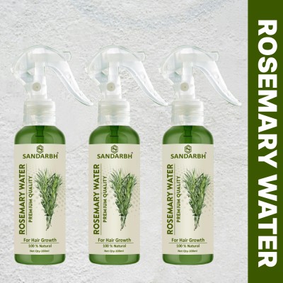 Sandarbh Rosemary Water Ascendancy Rise to Shiny, Hair Fall-Free Heights Hair Oil(300 ml)