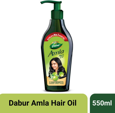 Dabur Amla for Long, Healthy & Strong Hair Oil(550 ml)