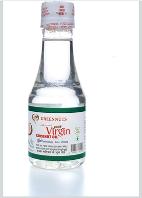 GREENNUT Extra Virgin Coconut Oil Cold Pressed Pack of 1(50 ml)