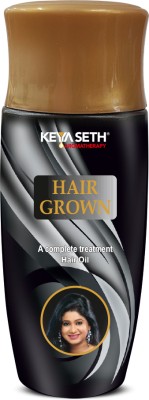 KEYA SETH AROMATHERAPY Hair Grown Oil with Bhringraj, - Reduce Hair Fall & Grows Hair for Strong, Thicker, Darker & Shiny Hair with Methi & Amla for Men & Women. Hair Oil(100 ml)