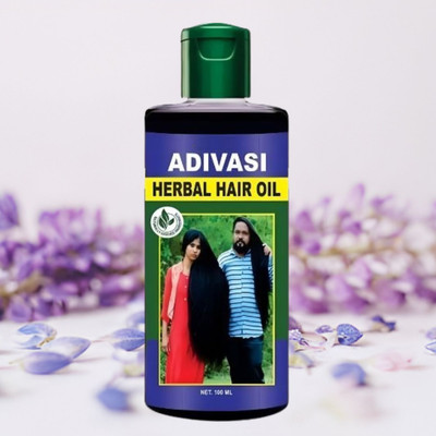 Adivasi Revive Bald Patches with Powerful Herbal Hair Oil for Hair Growth Hair Oil(100 ml)