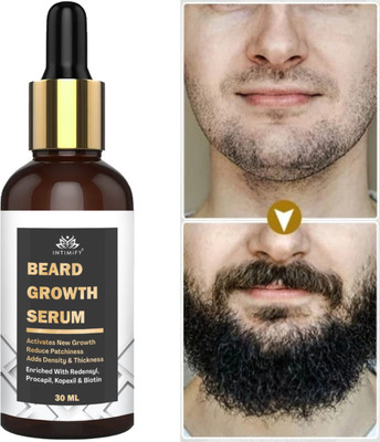 INTIMIFY Beard Growth Serum For Men Hair Oil(30 ml)