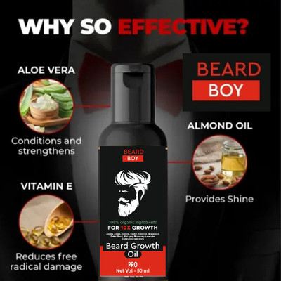 women natural Ayurvedic Beard Growth Oil Hair Oil(50 g)