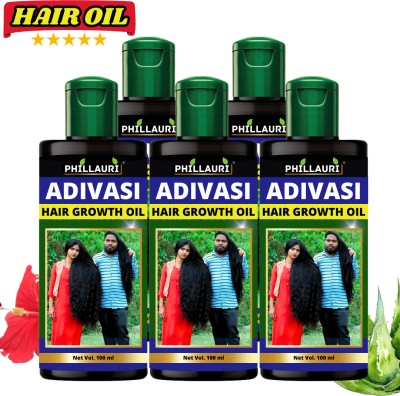 Phillauri Adivasi All Type of Hair Problem Herbal,Anti Dandruff Hair Oil ,Anti-hair Fall Hair Oil(500 ml)