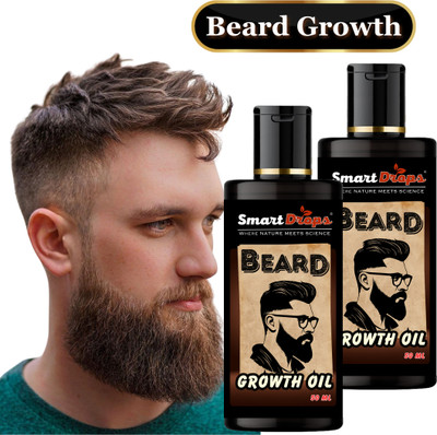 smartdrops Beard Oil Ideal for daily use|Nourishes and Strengthens Beard Hair Oil(100 ml)