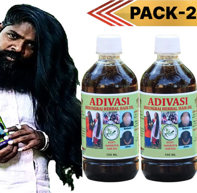 Adivasi Herbal Premium quality hair Oil for Hair Regrowth  Hair Oil(200 ml)