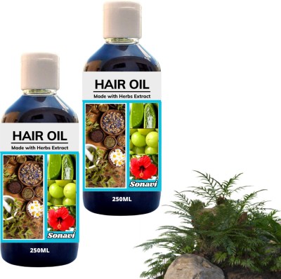 Sonavi Neelambari Ayurvedic Hair Oil For Healthy Scalp And Dandruff Control Hair Oil(500 ml)