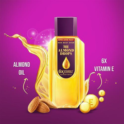 BAJAJ ALMOND DROPS OIL Hair Oil(650 ml)