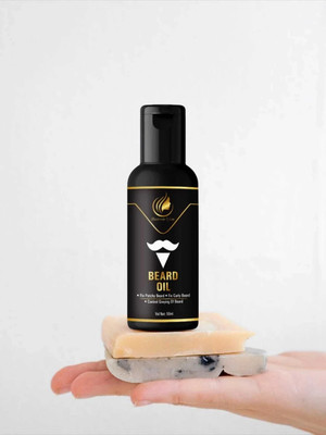 Lustrous Glow Boosts Beard Growth Naturally Enriched with Essential Oils No Harmful Chemicals Hair Oil(50 ml)