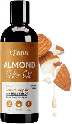 Qiana Almond Hair Oil – Soft Hair Daily Hair Oil(100 ml)